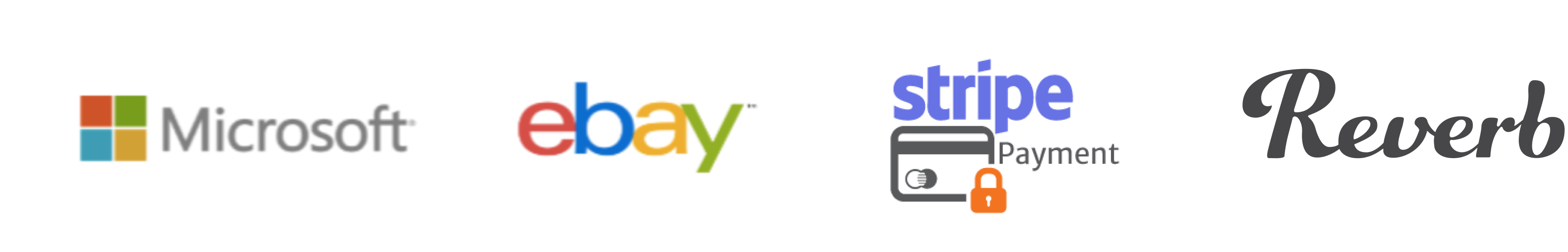 SaveAway® partners include Ebay, Stripe, and Reverb